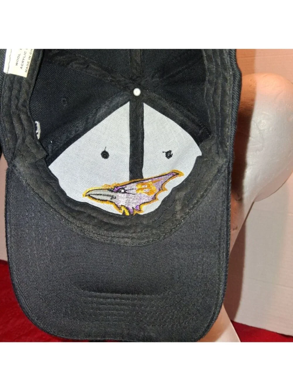 Baltimore Ravens Adjustable Black Baseball Cap Embroidered Logo NFL Team Hat